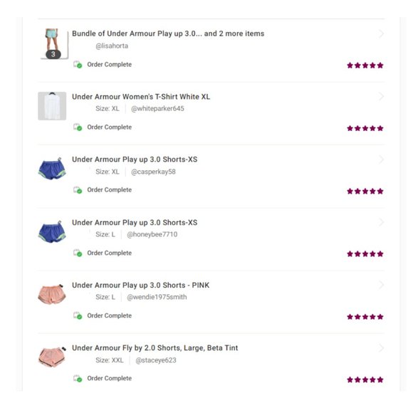 LAST 1- Under Armour Play up 3.0 Shorts - PINK - Picture 2 of 5